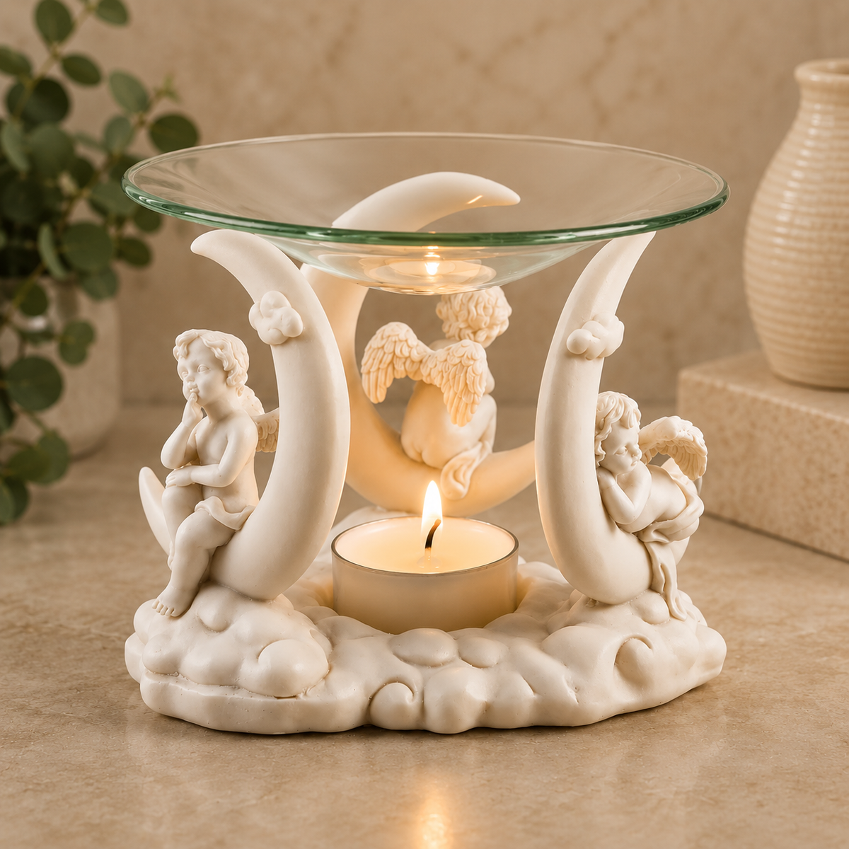 Angel Moon Tealight Oil Diffuser