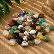 Mixed Gemstone Heart - 1 inch