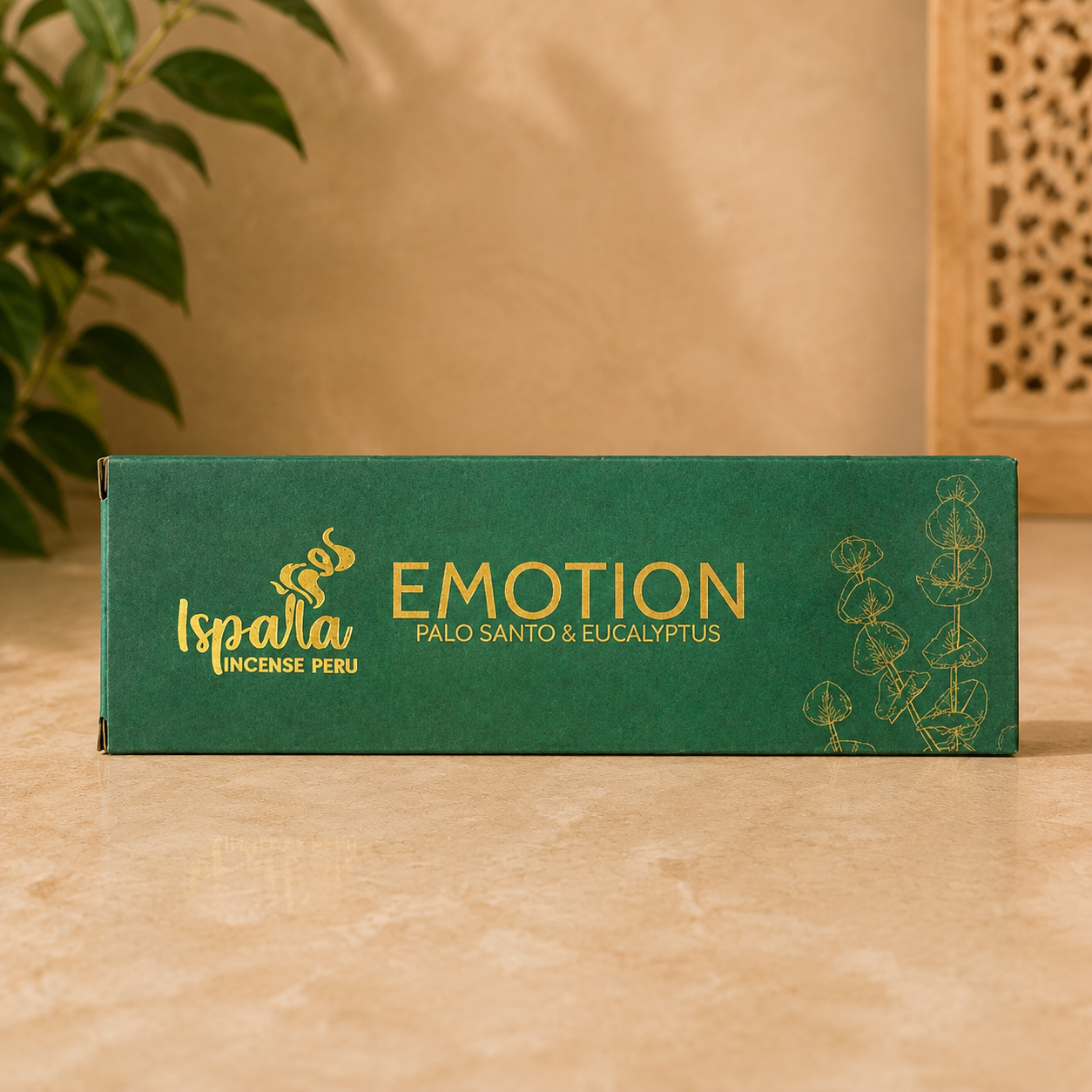 Ispalla Palo Santo & Eucalyptus Emotion Incense Tablets (8 Tablets)
