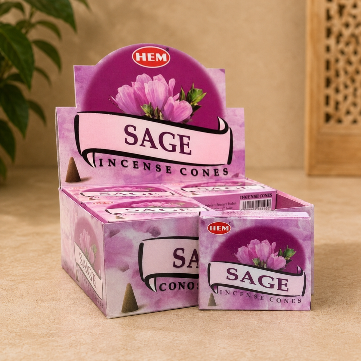 HEM Sage Incense Cones (10 Cones)