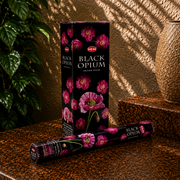 HEM Black Opium Incense Sticks (20g)