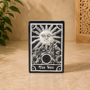 The Sun Tarot Flat Incense Burner - 5 inch