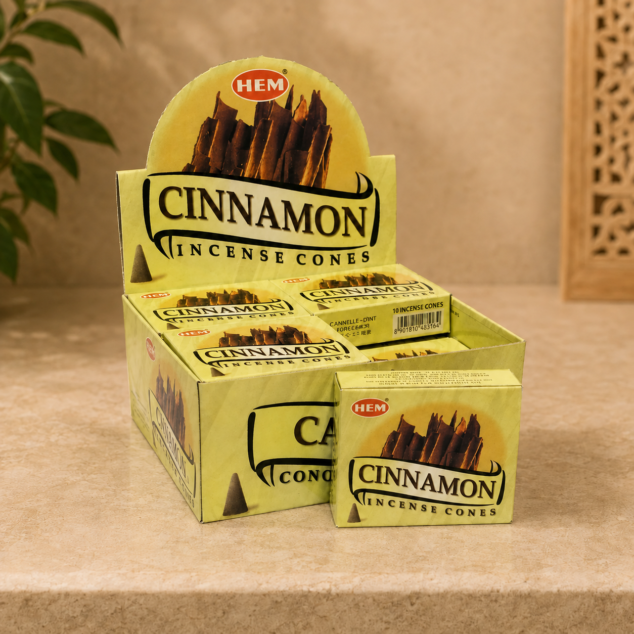 HEM Cinnamon Incense Cones (10 Cones)