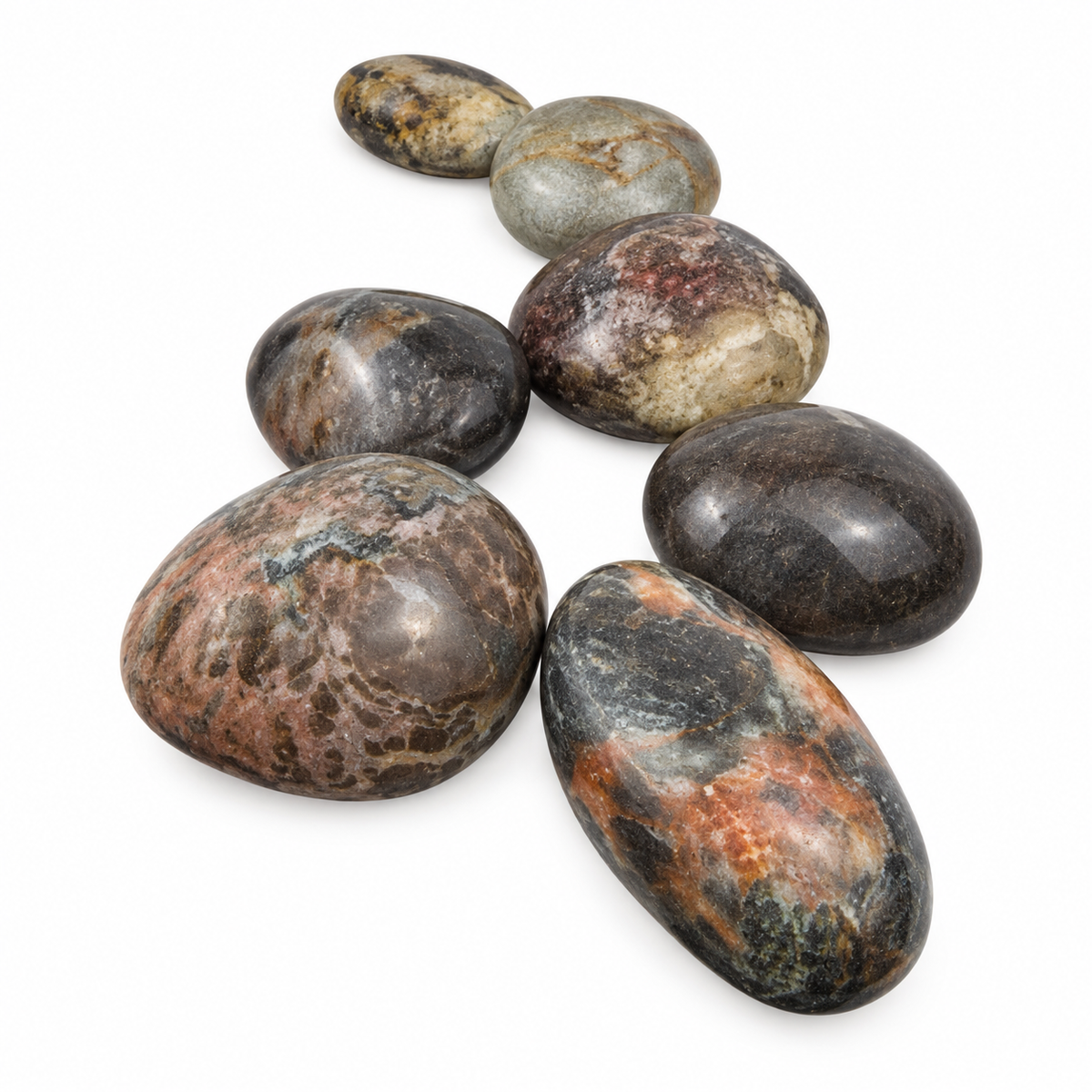 Mystic Jasper Palm Stone - 1.5-2.25 inch