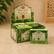 HEM Precious Patchouli Incense Cones (10 Cones)