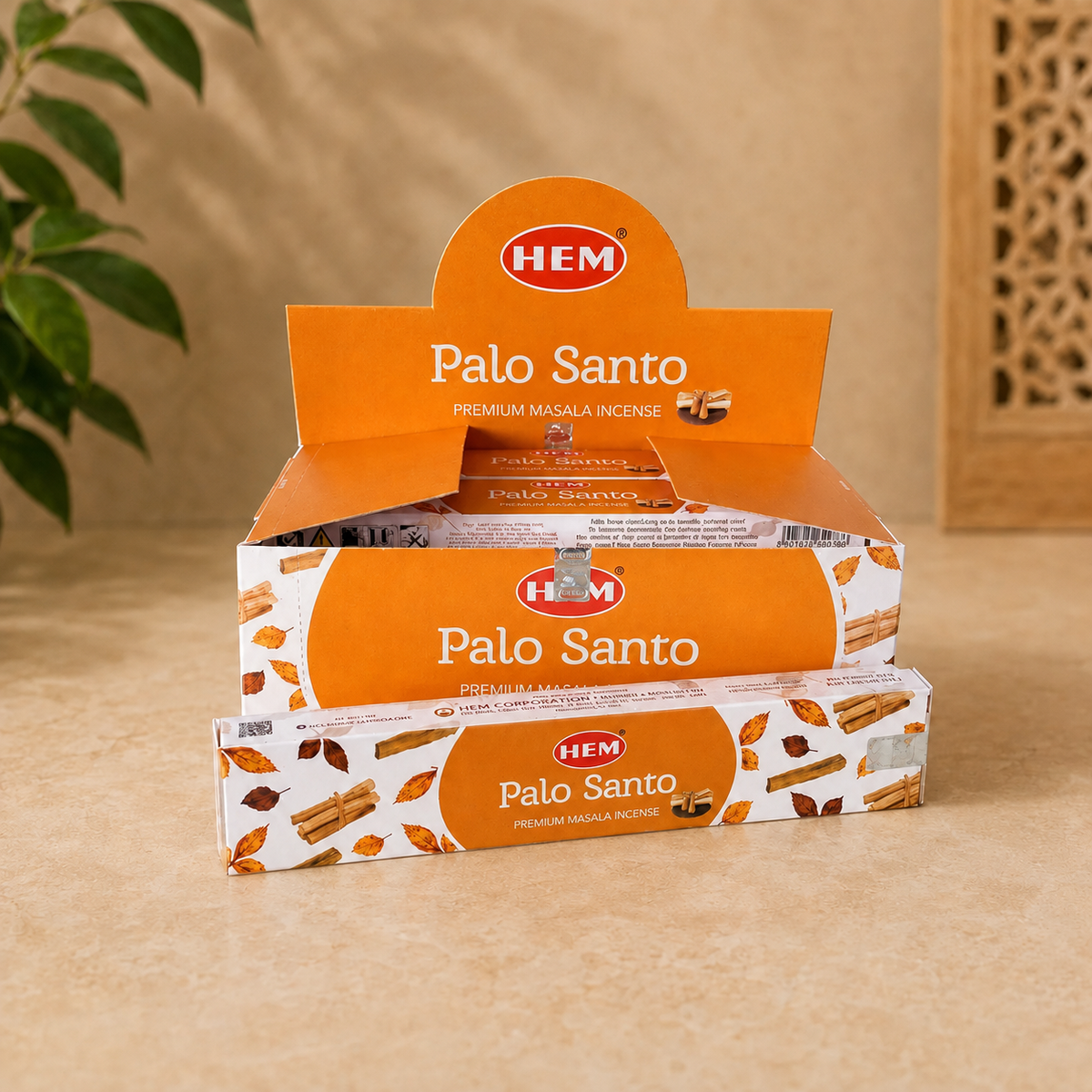 HEM Palo Santo Hand-Rolled Masala Incense Sticks (15g)