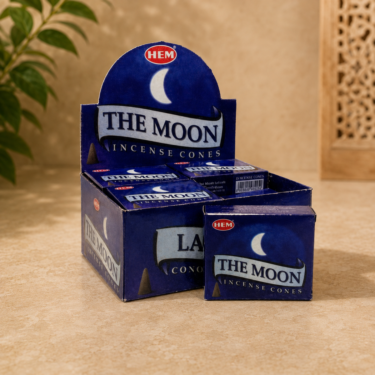 HEM The Moon Incense Cones (10 Cones)