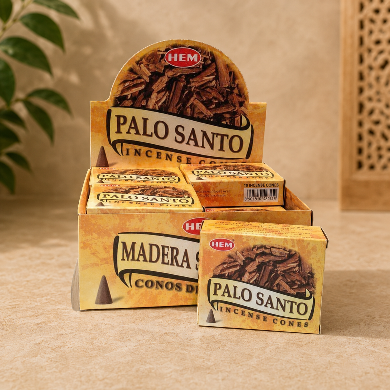 HEM Palo Santo Incense Cones (10 Cones)