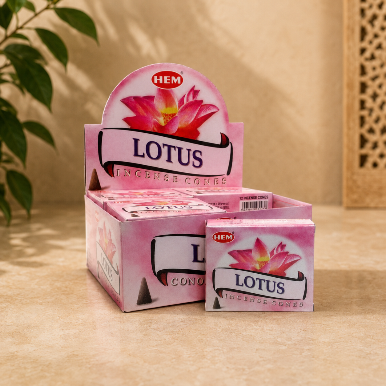 HEM Lotus Incense Cones (10 Cones)