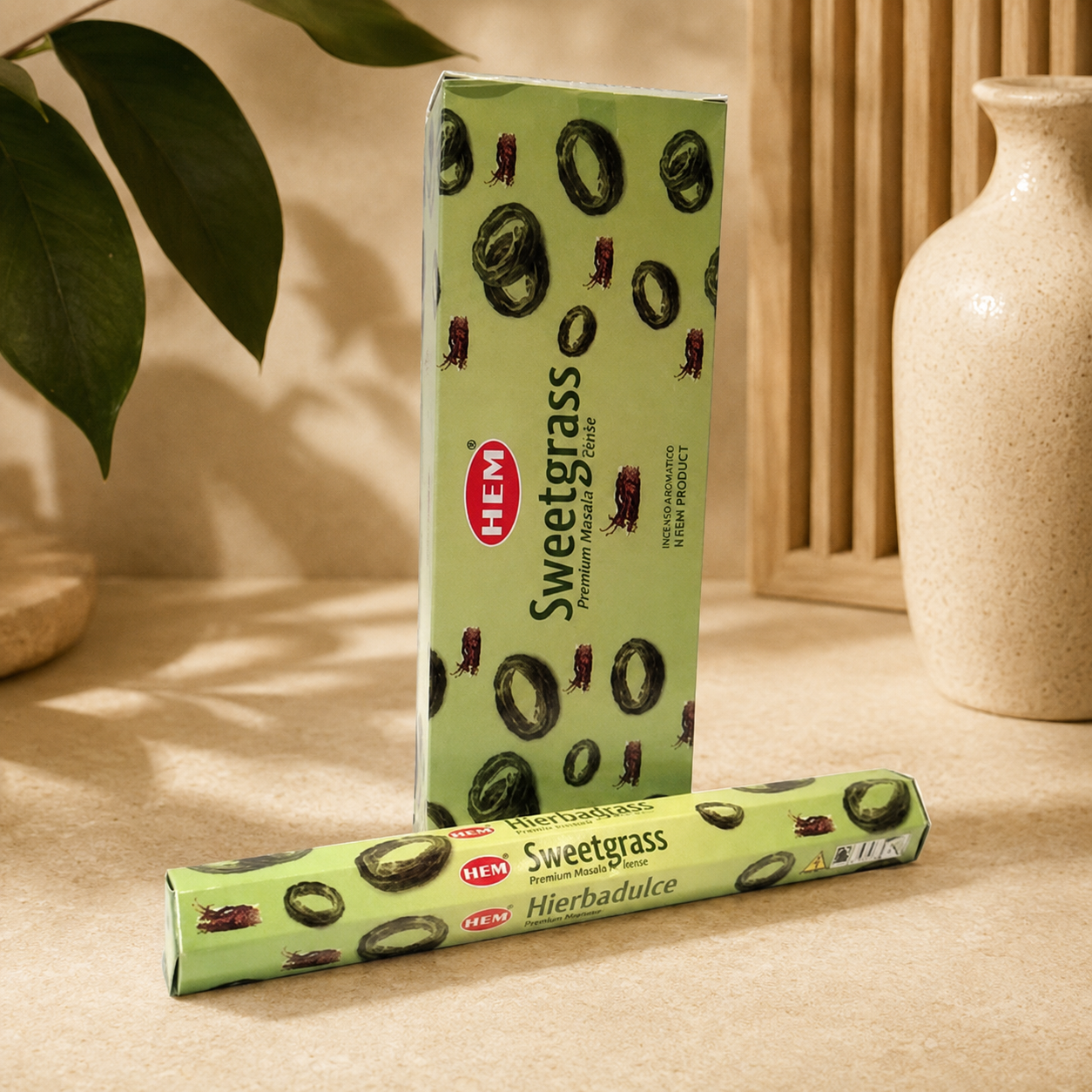 HEM Sweetgrass Incense Sticks (20g)