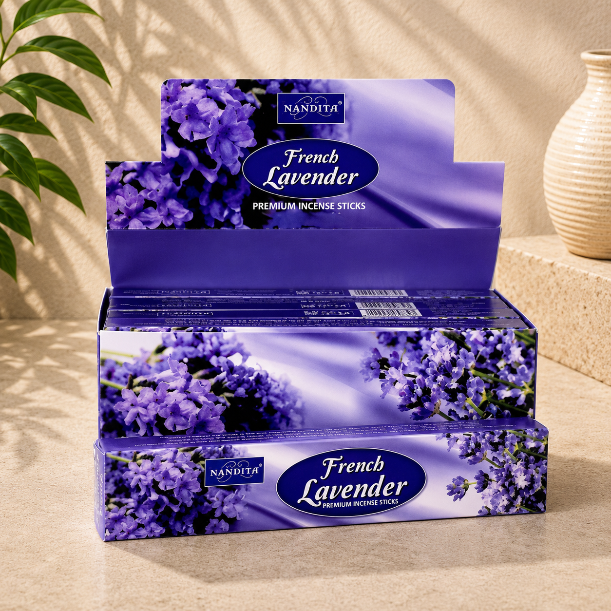 Nandita French Lavender Incense Sticks (15g)