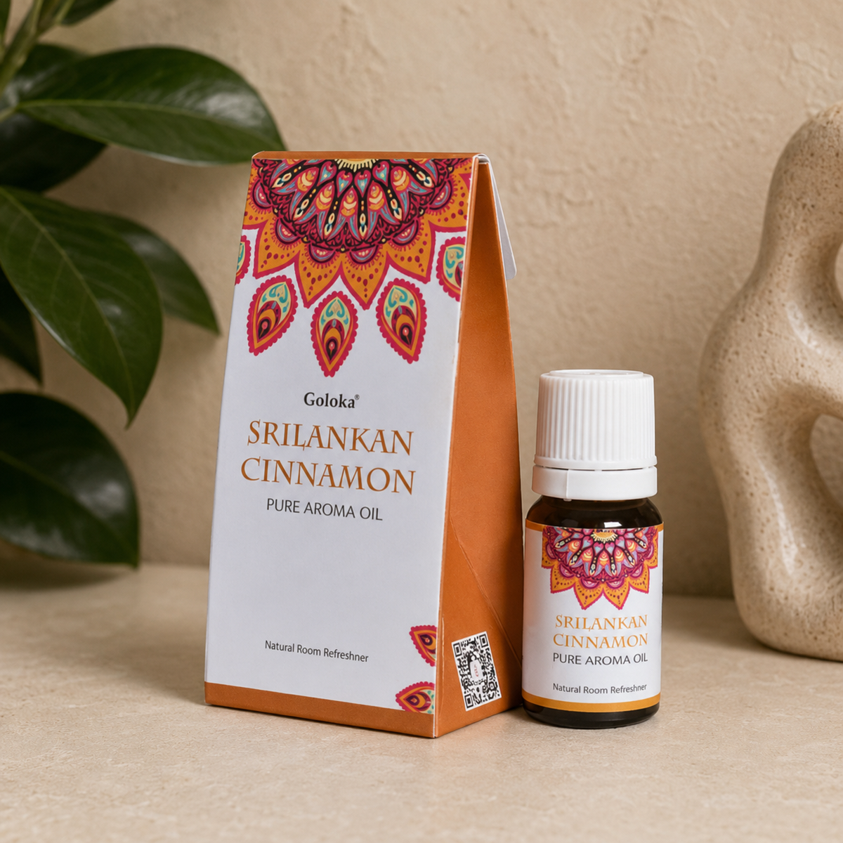 Goloka Sri Lankan Cinnamon Pure Aroma Oil (10 ml)