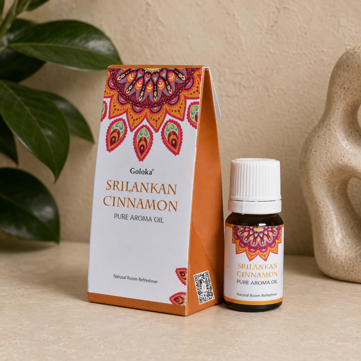Goloka Sri Lankan Cinnamon Pure Aroma Oil (10 ml)