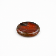 Banded Carnelian Worry Stone - 2 inch