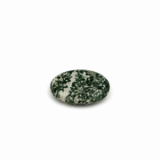 Green Point Jade Worry Stone - 2 inch