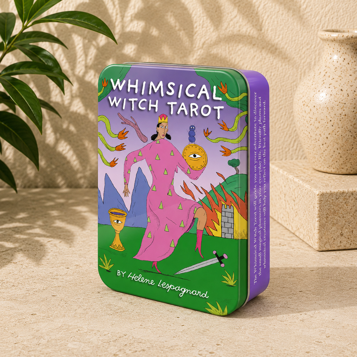Whimsical Witch Tarot in a Tin