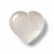 Clear Obsidian Glass Worry Stone - 1.25-1.5 inch