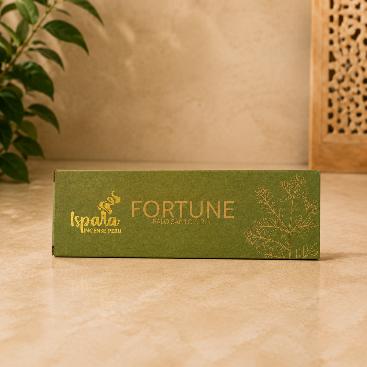Ispalla Palo Santo & Rue Fortune Incense Tablets (8 Tablets)