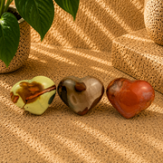 Polychrome Jasper Heart - 1.4-1.5 inch