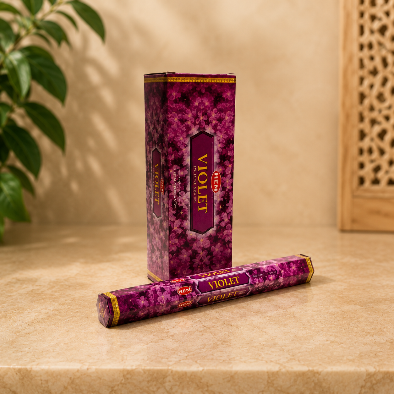 # HEM Violet Incense Sticks (20g)