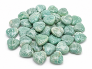 Amazonite Heart - 2 inch