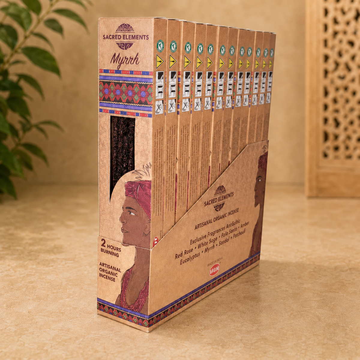Sacred Elements Myrrh Incense Sticks (15g)
