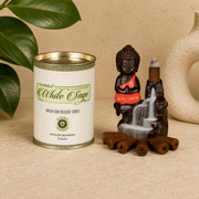 Goloka White Sage Backflow Cones (24 Cones)