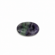 Rainbow Fluorite Worry Stone - 2 inch