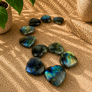 Labradorite Heart - 1 inch