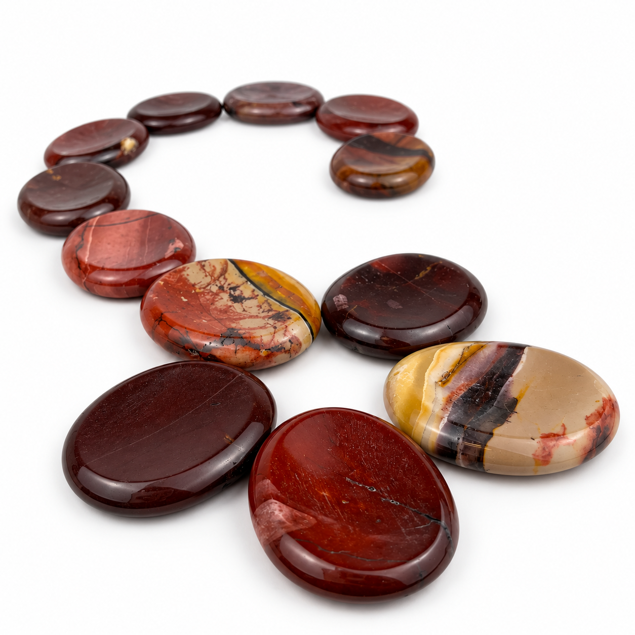 Mookaite Worry Stone - 2 inch