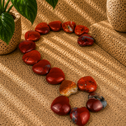 Red Jasper Heart - 1 inch