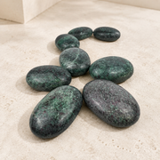 Ruby Zoisite with Mica Palm Stone - 2.5 inch