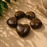 Tiger Eye Heart - 1.75 inch