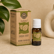 Goloka Peppermint Natural & Undiluted Essential Oil (10 ml)