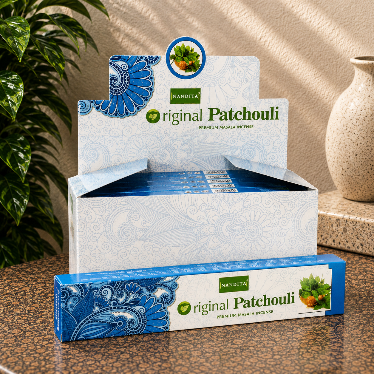 Nandita Original Patchouli Incense Sticks (15g)