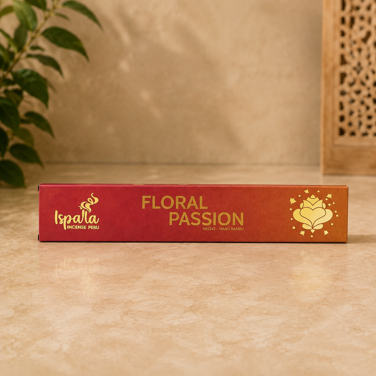 Ispalla Palo Santo & Herbs Floral Passion Incense Sticks (10 Sticks)