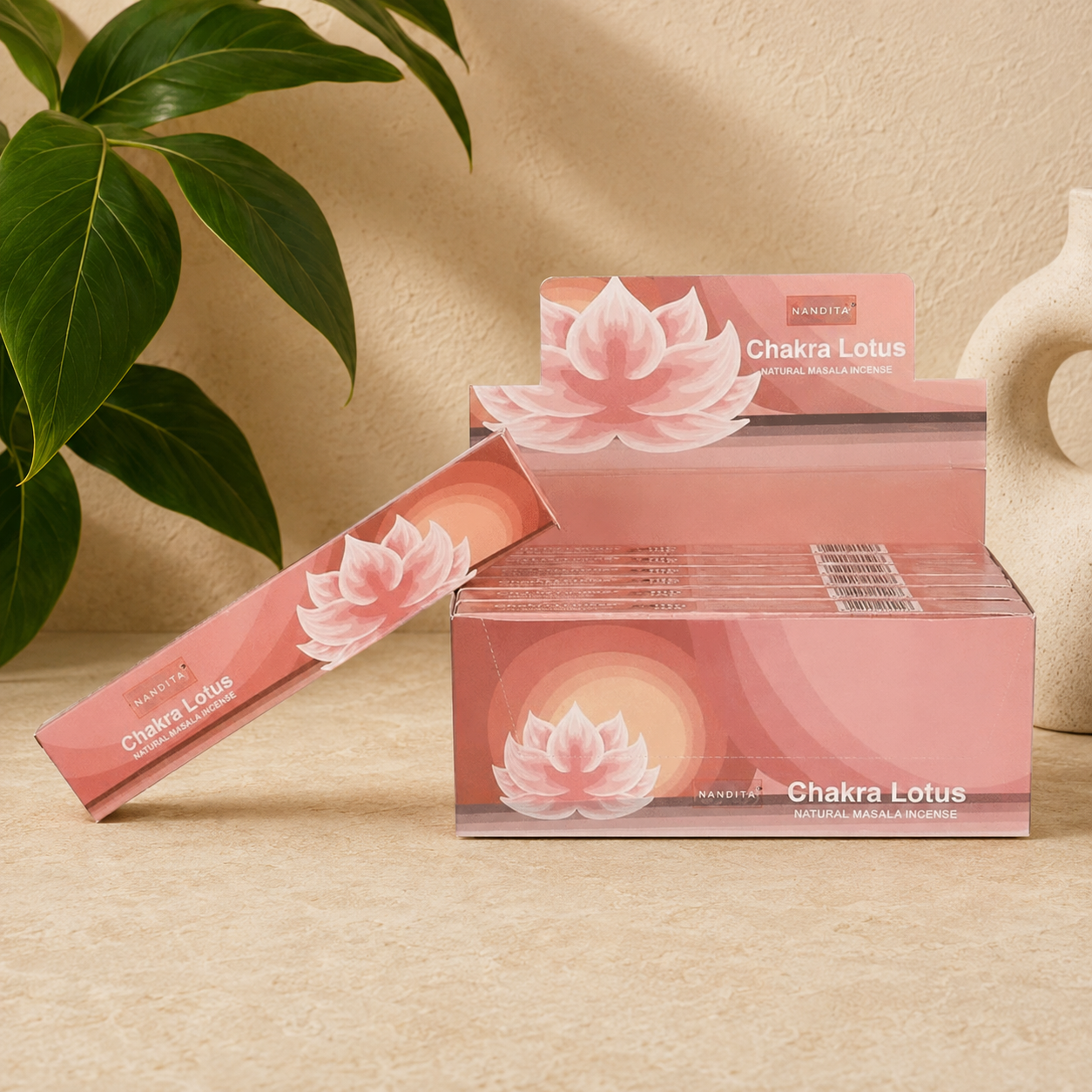 Nandita Chakra Lotus Incense Sticks (15g)
