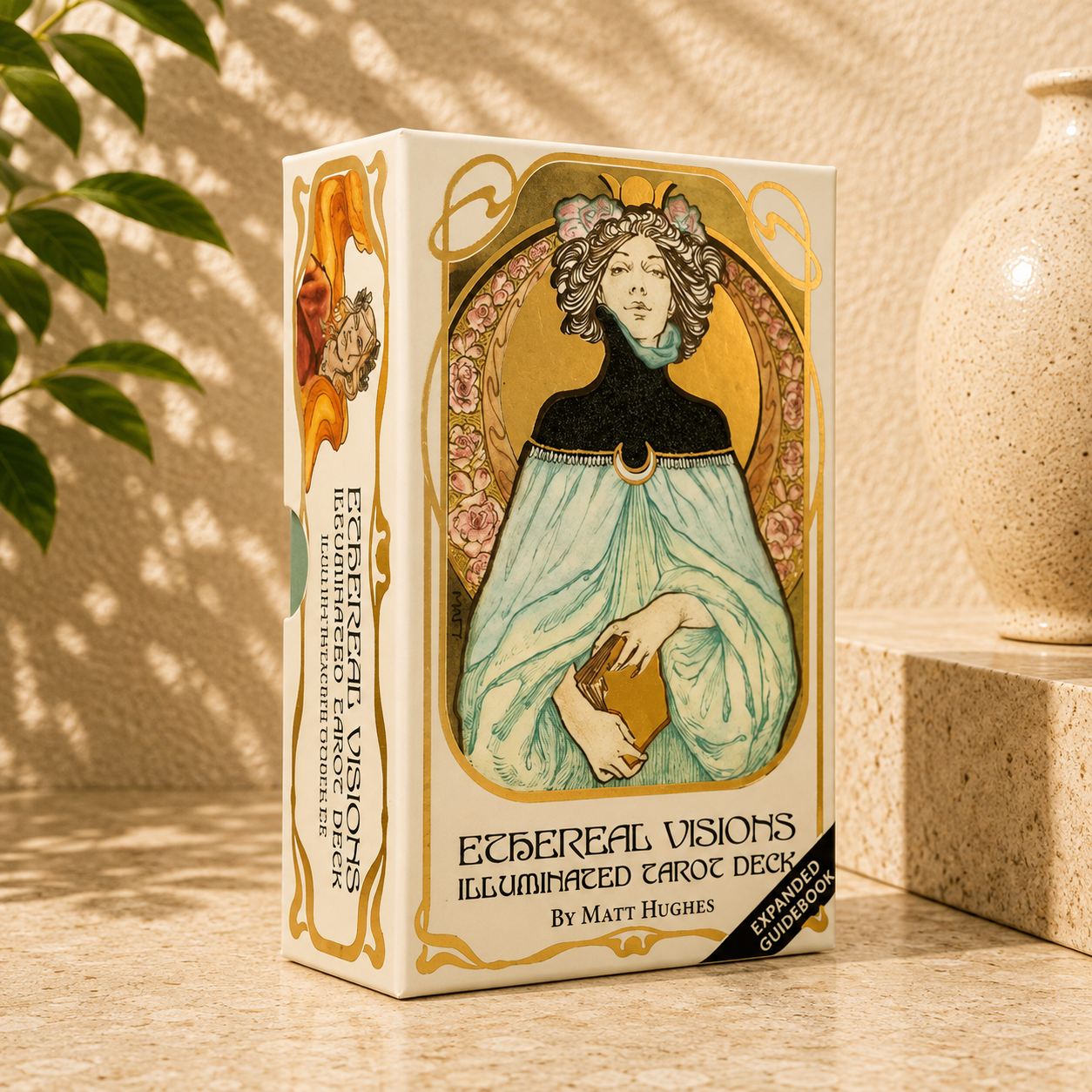 Ethereal Visions: Illuminated Tarot Deck
