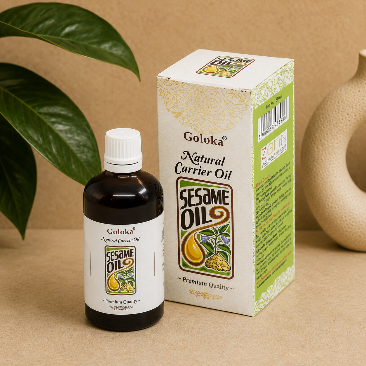 Goloka Sesame Carrier Oil (100 ml)