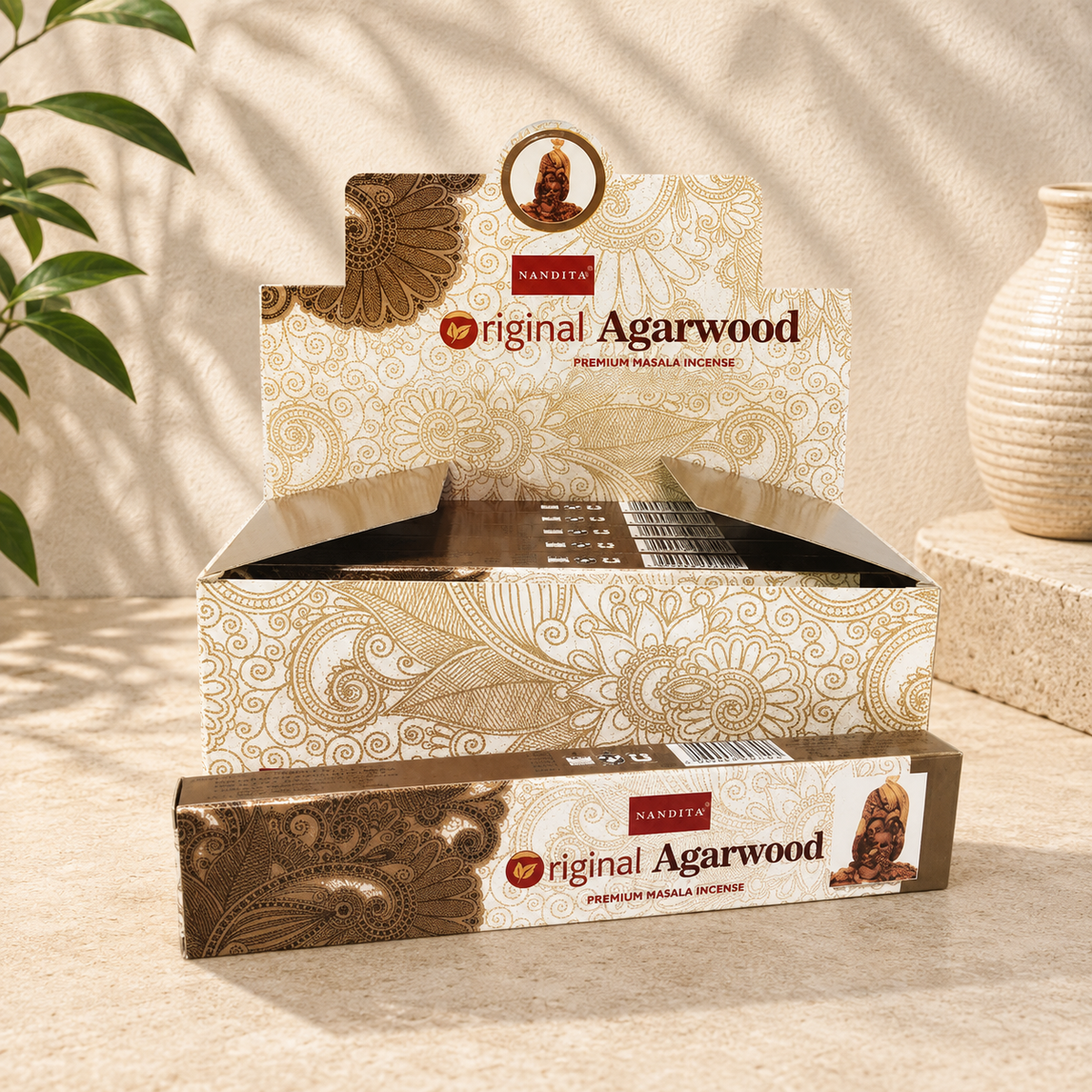 Nandita Original Agarwood Incense Sticks (15g)