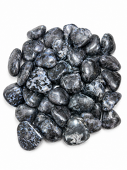 Indigo Gabbro Heart - 1.5-1.75 inch