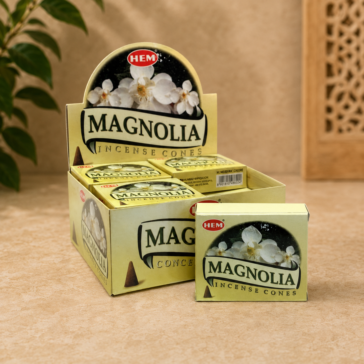 HEM Magnolia Incense Cones (10 Cones)