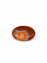 Fire Agate Worry Stone - 2 inch