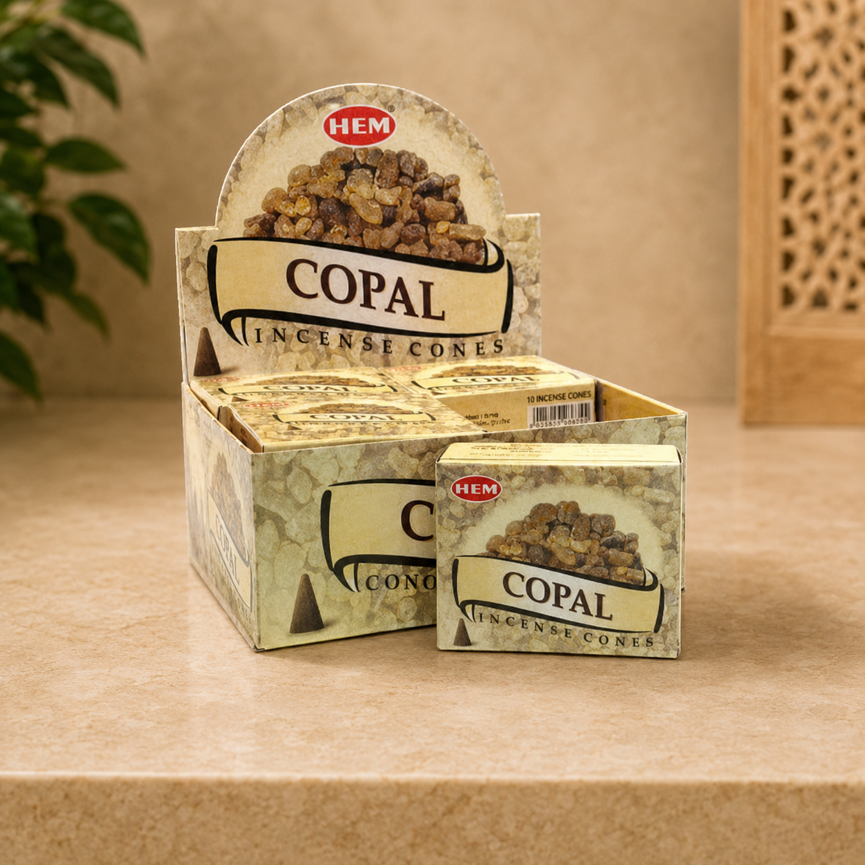 HEM Copal Incense Cones (10 Cones)