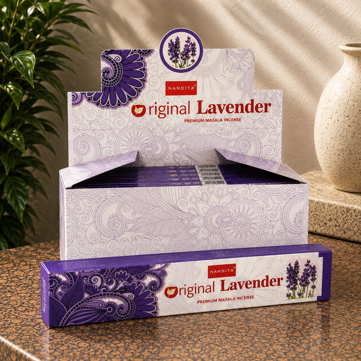 Nandita Original Lavender Incense Sticks (15g)