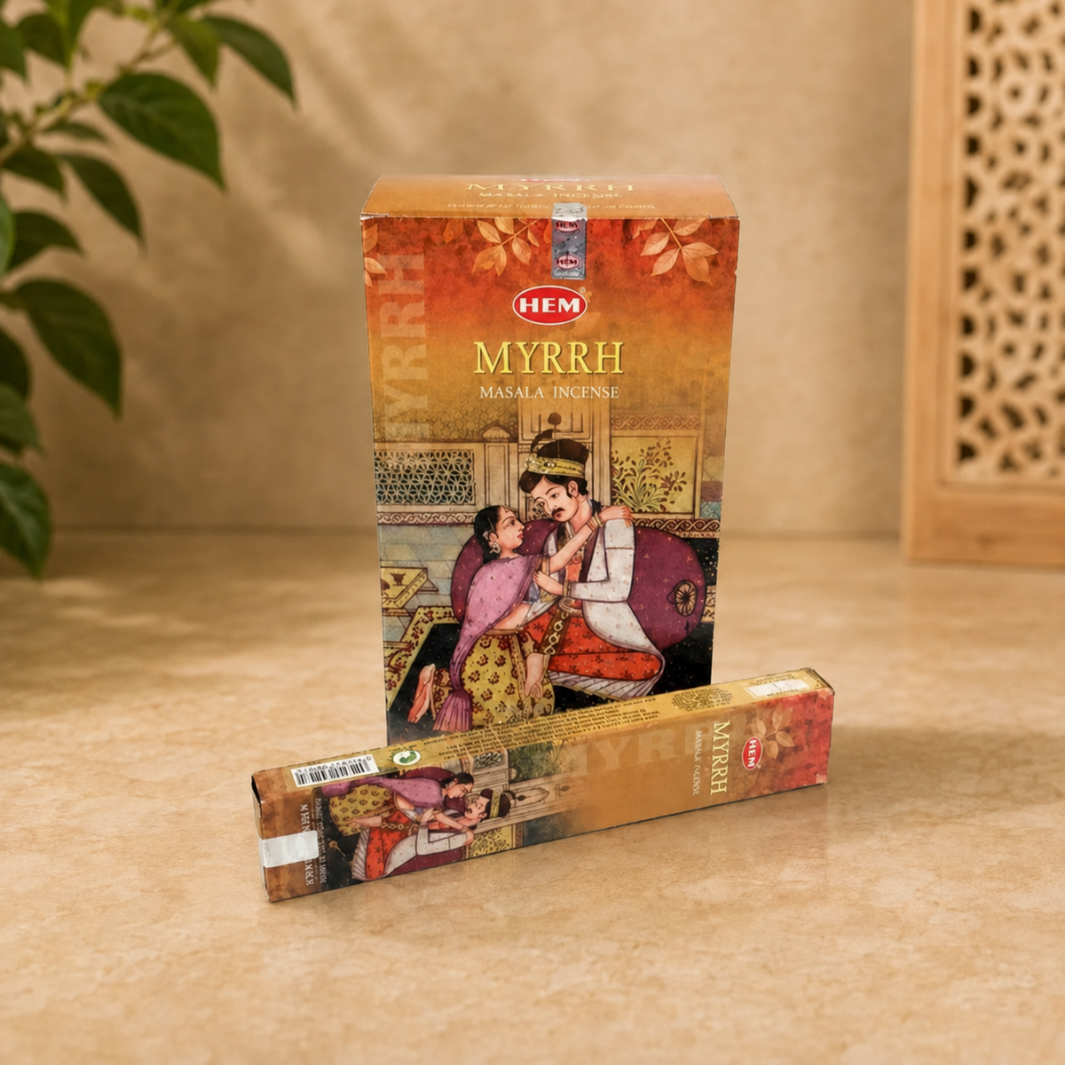 # HEM Myrrh Incense Sticks (20g)