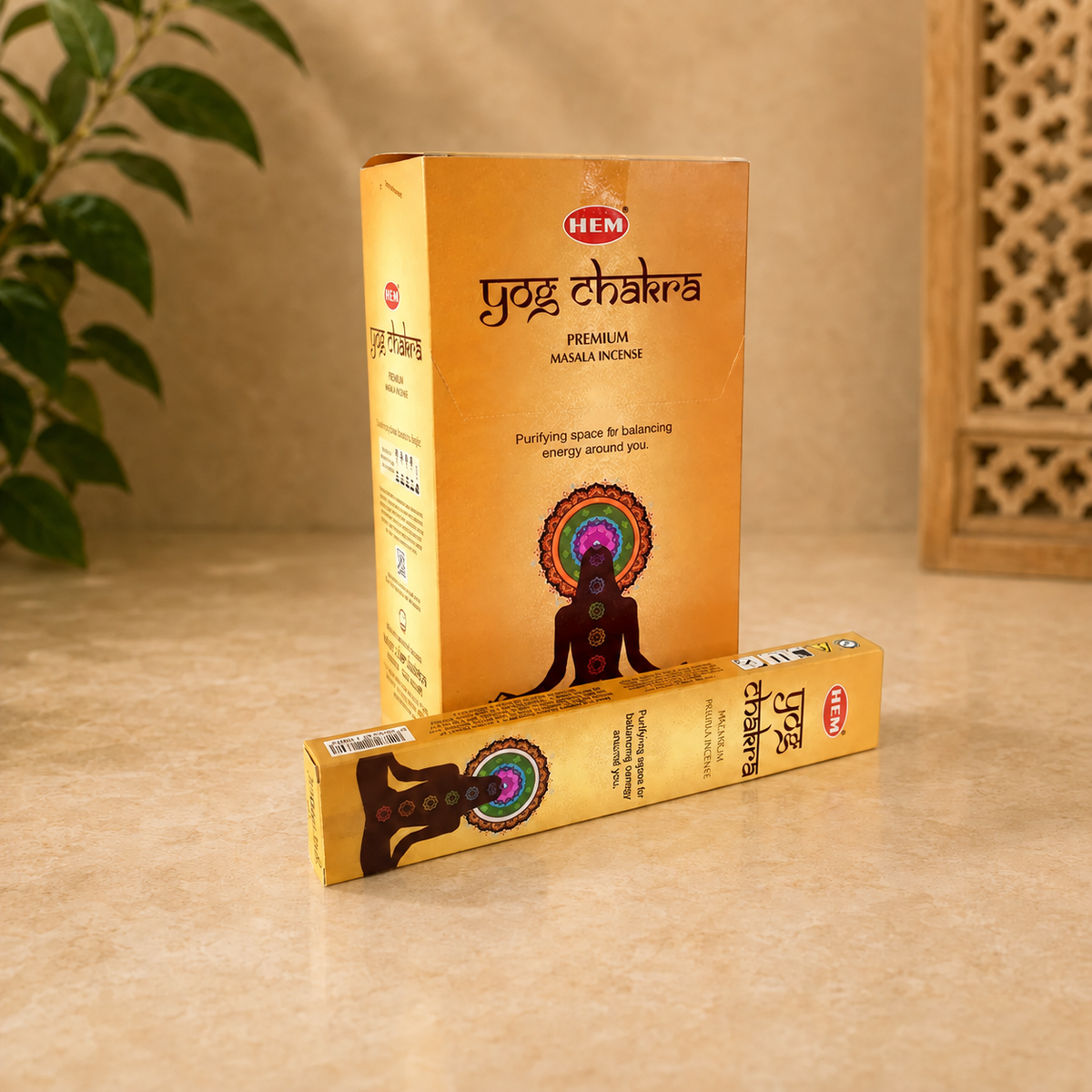 HEM Yog Chakra Incense Sticks (15g)