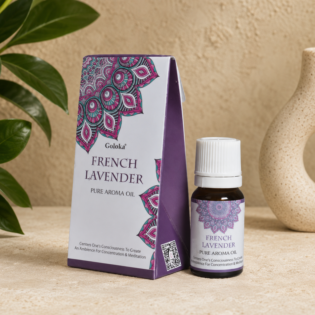 Goloka French Lavender Pure Aroma Oil (10 ml)