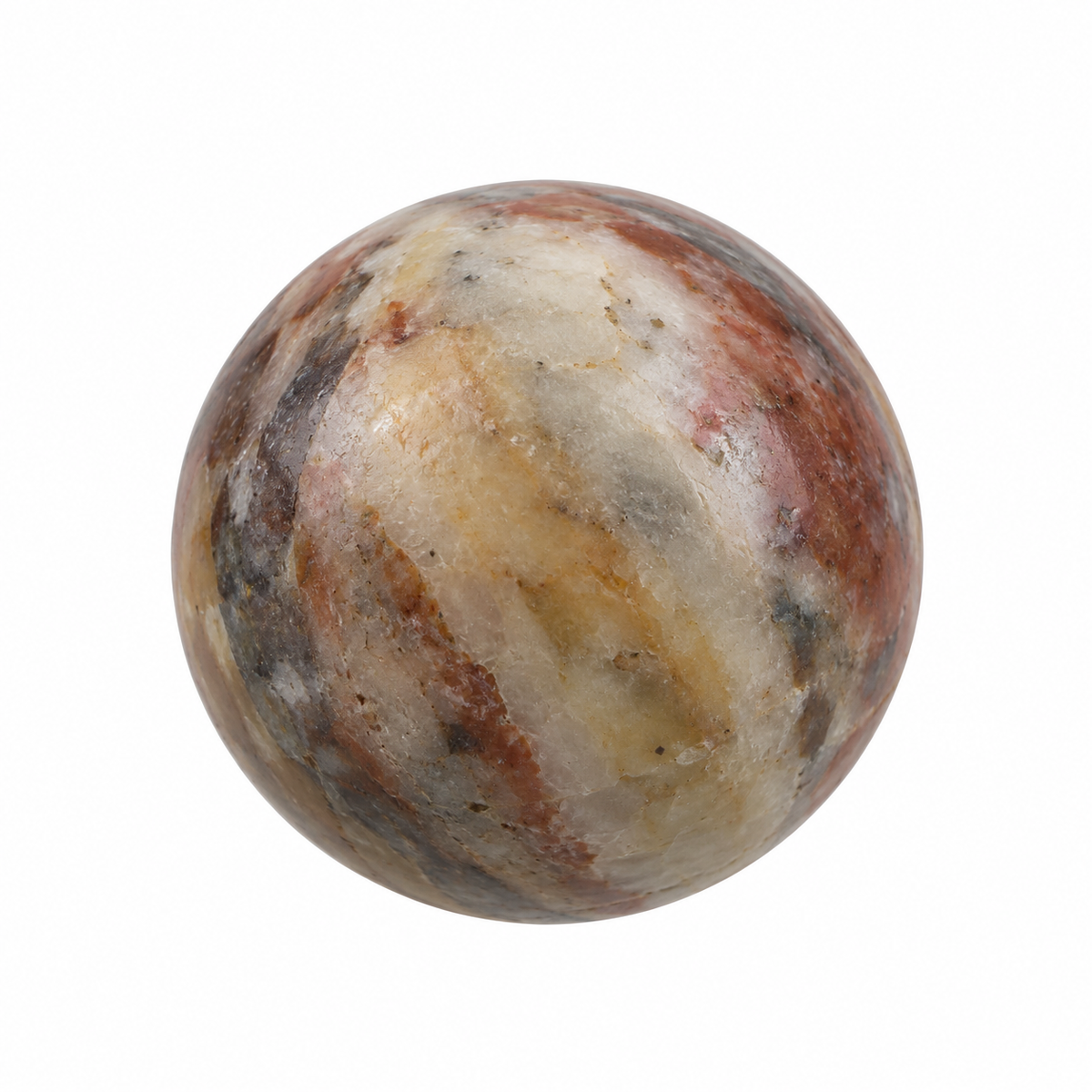 Crazy Agate Sphere - 0.75 inch