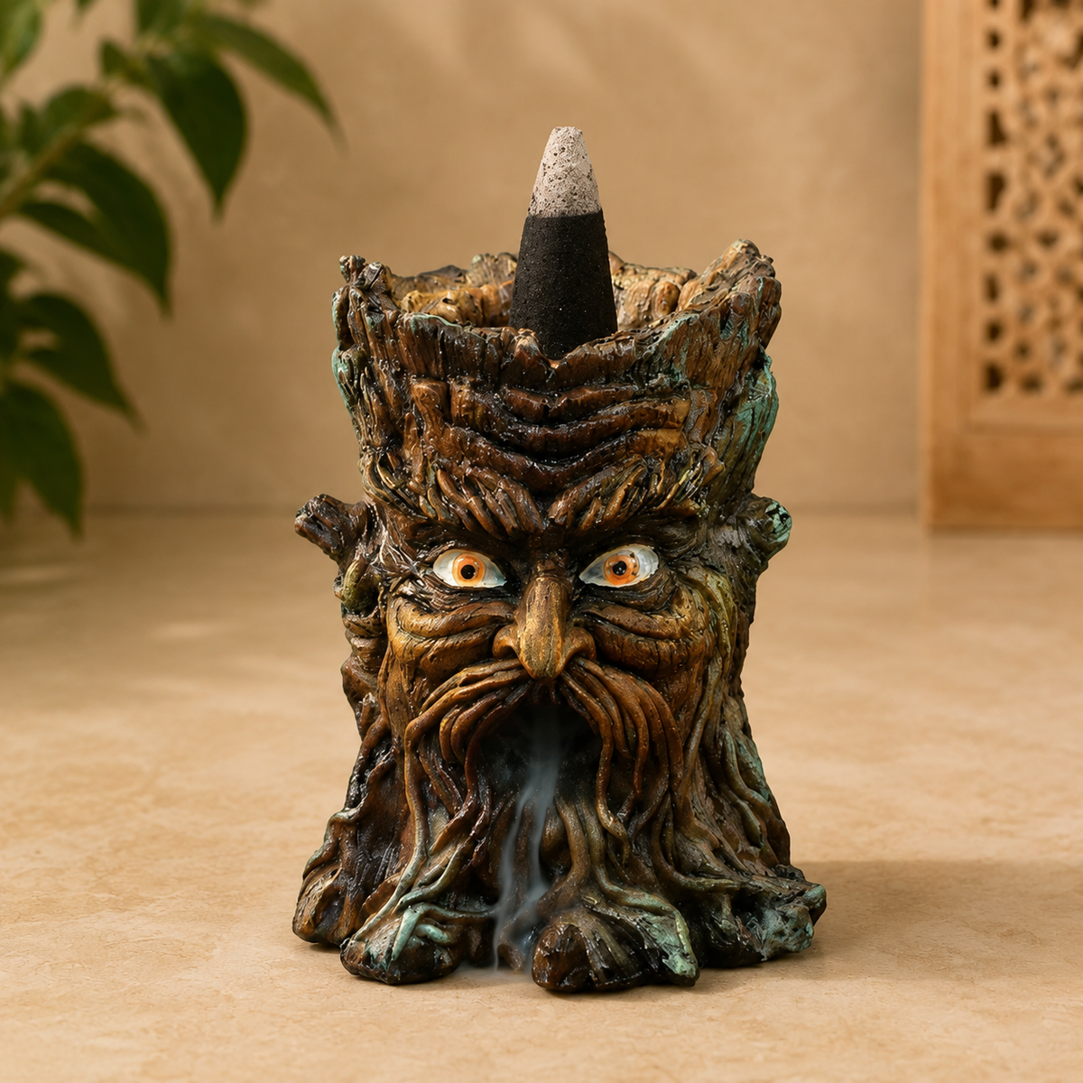 Spooky Tree Backflow Burner - 3.5 inches